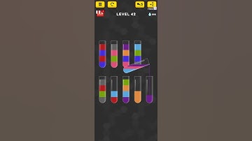 water sort color puzzle level 42