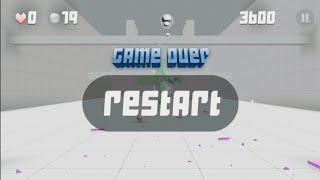Smash Hit 0.1 - Throwing balls when game over bug