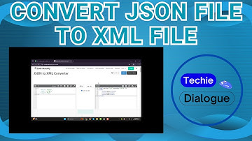 How to Convert JSON File to XML File