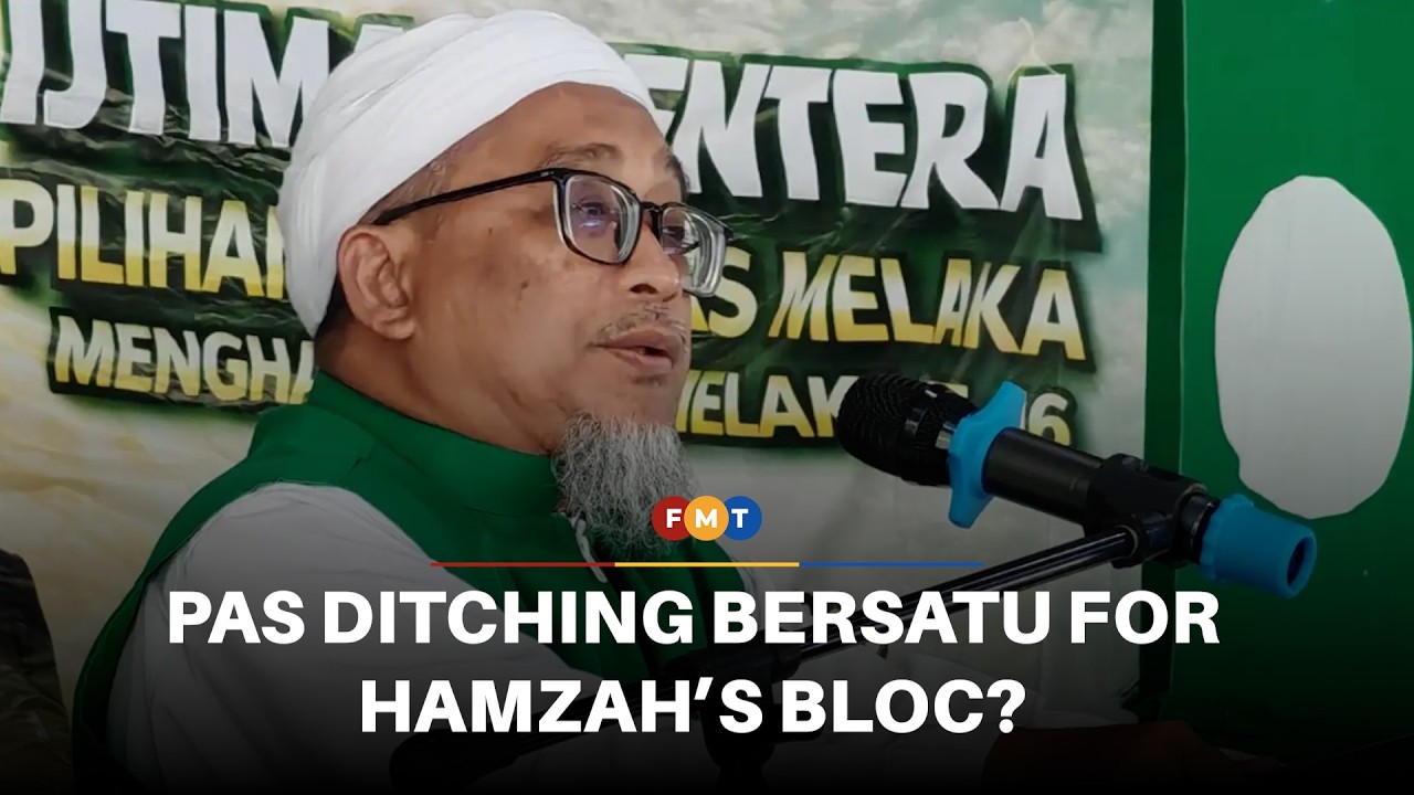 Analyst sees PAS ditching Bersatu for Hamzah’s ‘Reset’ bloc in Melaka polls