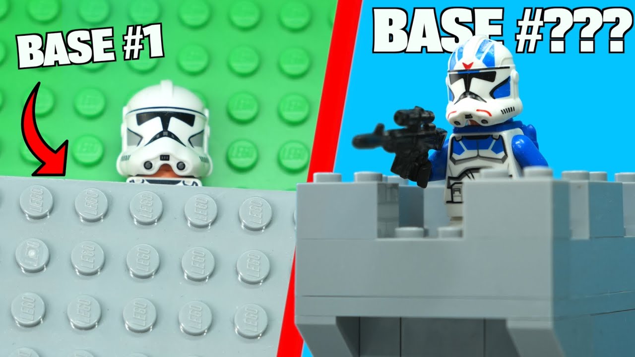 I Built CLONE BASES in LEGO...