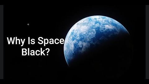 Why there is light on earth but not in space?