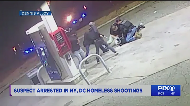 Suspect arrested in NY, DC homeless shootings