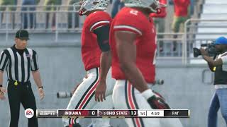 NCAA Football 19 NCAA Football 14 2018 2019 Rosters Gameplay Indiana Hoosiers @ Ohio State Buckeyes