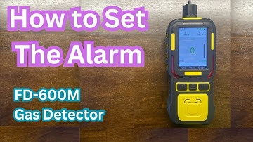 Alarm Setting (FD-600M)