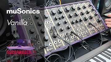 Vanilla Synth by muSonics – Boutique Analog Beauty at Superbooth 2025