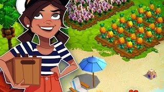 لعبة شبيها بالمزرعه السعيدة للموبايل farm ville:tropic escape screenshot 3