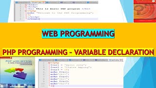 PHP Programming - Variable Declarations