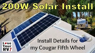 Installing a Renogy 200W Solar Kit on my RV