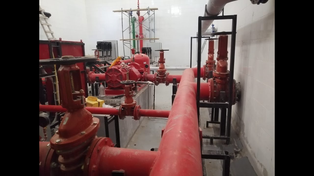 205 سحب طلمبات الحريق - تركيبات طلمبات الحريق