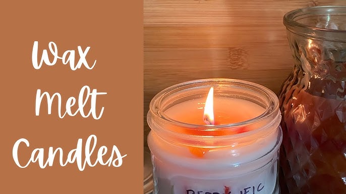 How to Make a Candle out of Wax Melts /How To Make Soap 
