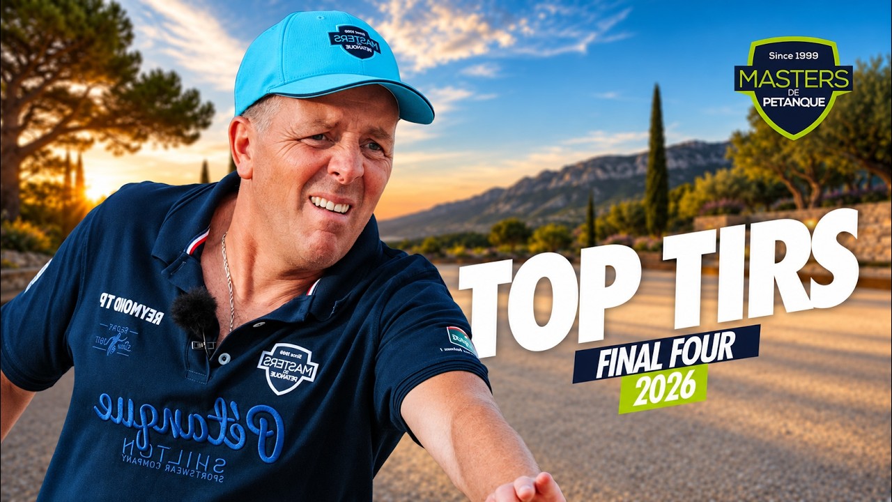Miniature de la vidéo : MASTERS DE PÉTANQUE 2026 : Suchaud, Rocher...Les plus beaux tirs du Final Four à l'Île Rousse