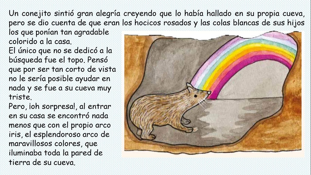 Cuento - En busca del arco iris - YouTube