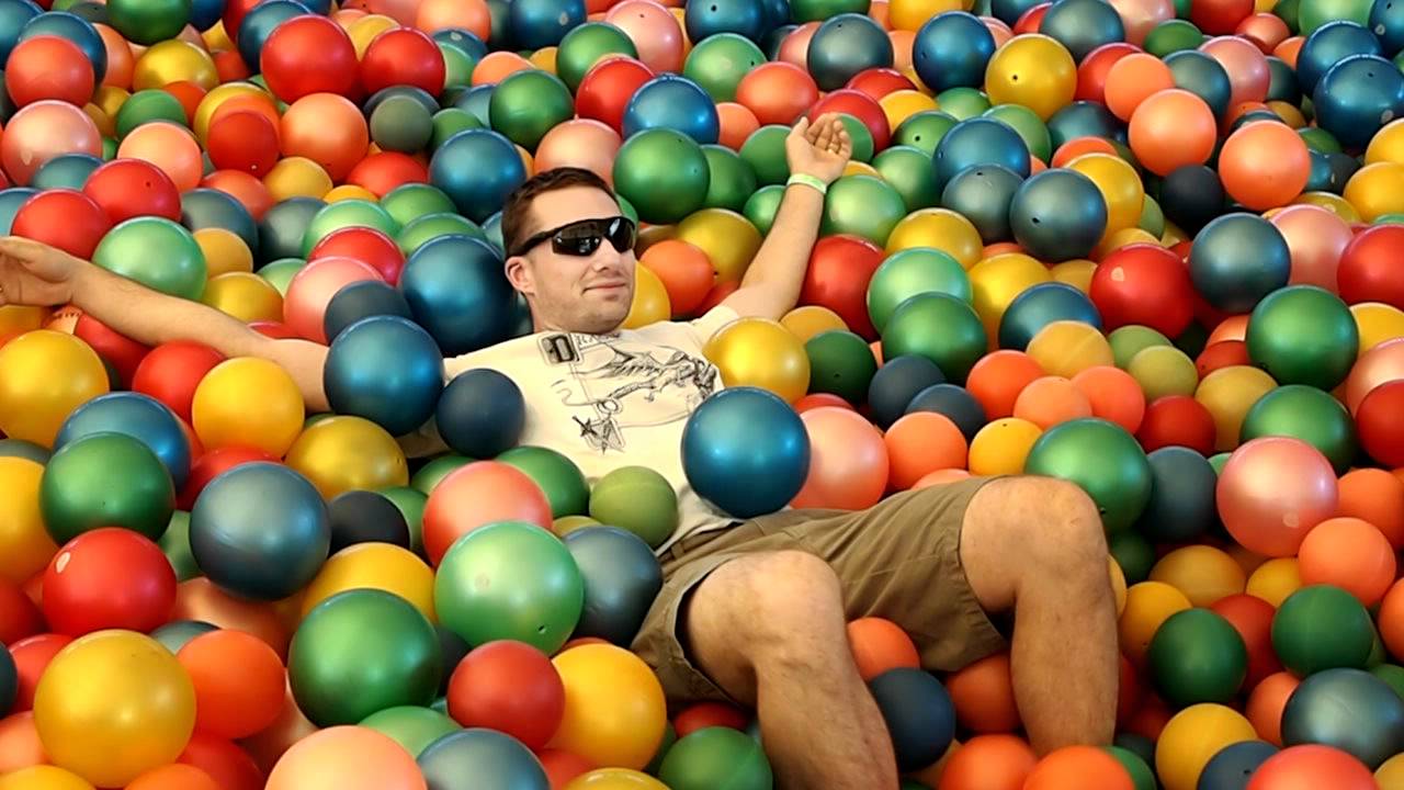 Ball Pit Diving! - YouTube