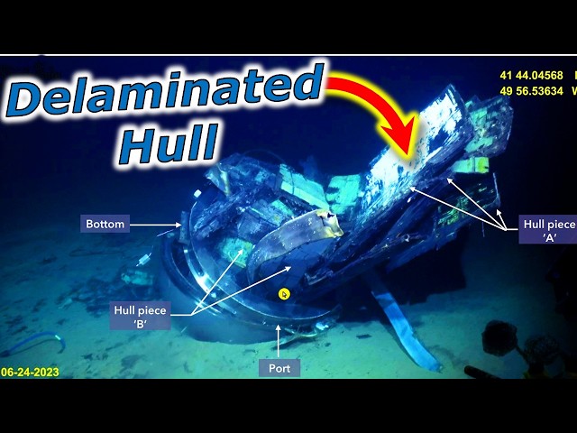 NTSB Titan Sub Report: Carbon Fiber Hull Defects, More - YouTube