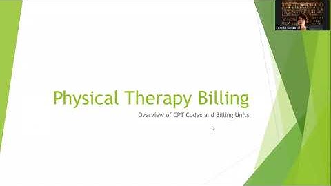 Physical Therapy Billing Codes