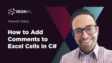 How to Add Comments to Excel Cells in C# | IronXL