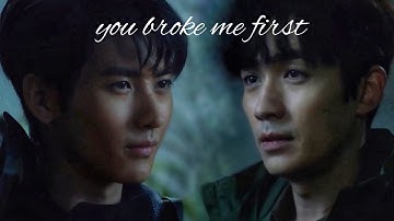 Wu Xie & Zhang Qiling ► you broke me first