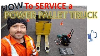How to service a Power Pallet Truck (PPT)