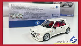 1:43 Peugeot 205 Dimma Design (White) - Solido [Unboxing]