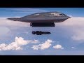 B2 Spirit Stealth Bomber Drops GBU-57A/B Massive Ordnance Penetrator (MOP)