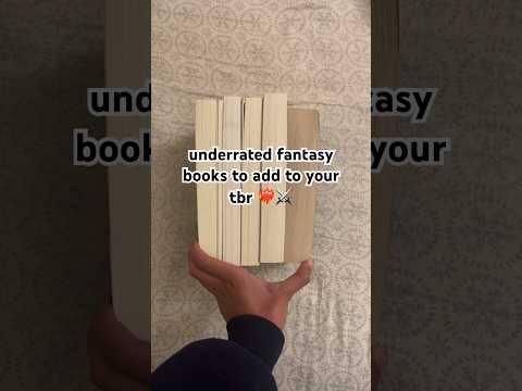 underrated fantasy books