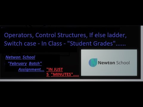 Newton School Assignment... Student Grades