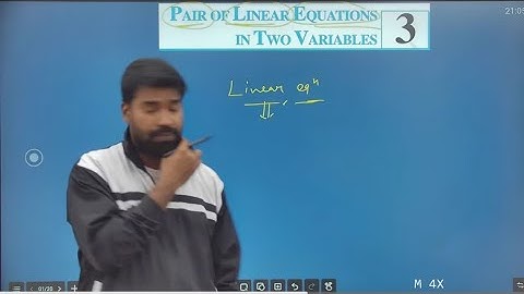 Pair Of Linear Equations In Two Variables ONE SHOT 🔥 | Class 10 Maths Chapter 3 |ABHISHEK SIR