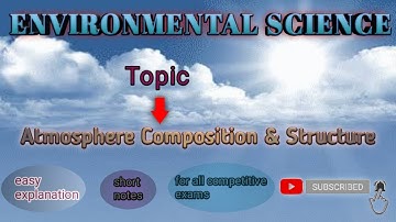 Atmosphere Composition and Structure | Environmental Science | All Compitative Exams | NEET | UGCNET