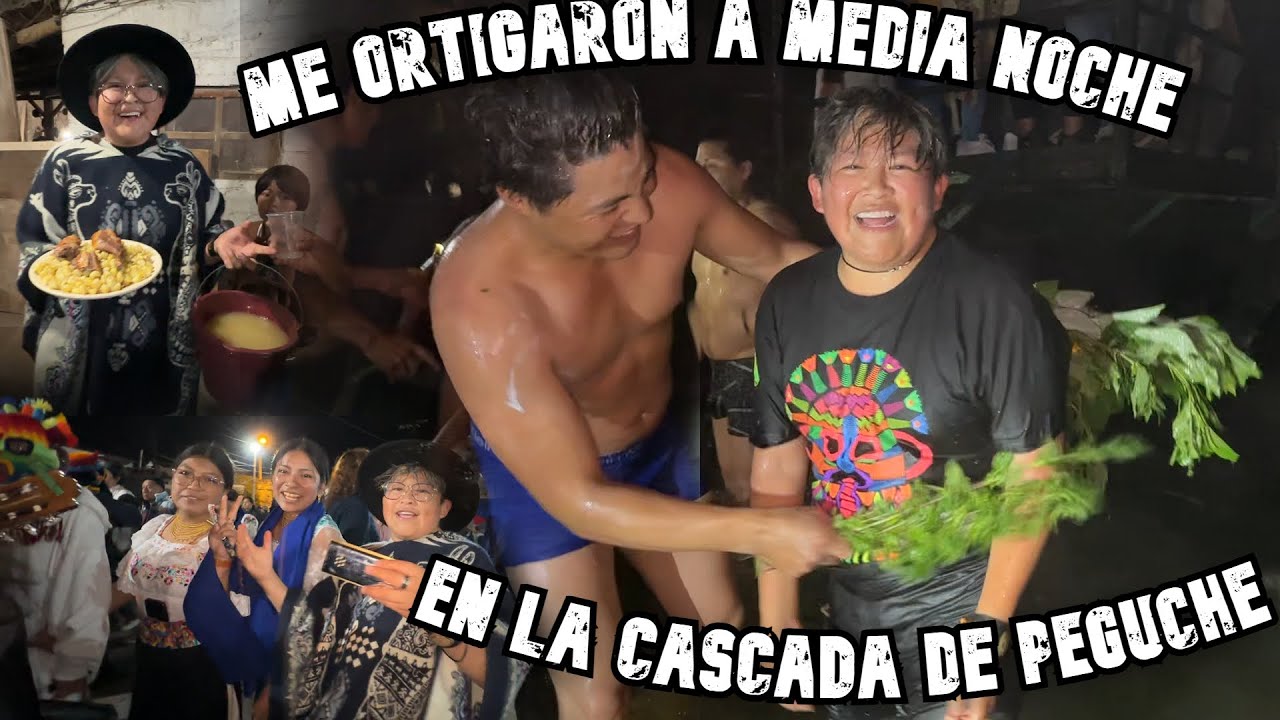 ARMAY TUTA EN LA CASCADA DE PEGUCHE INICIANDO EL INTI RAYMI | Memito Castro