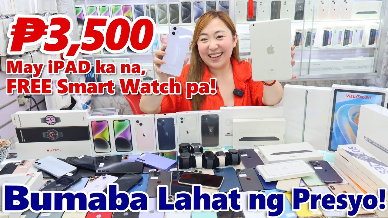 Bili Tayo Ng iPhone Sa Greenhills | BUMABA LAHAT NG PRESYO, May Freebies at Pwedeng Hulugan
