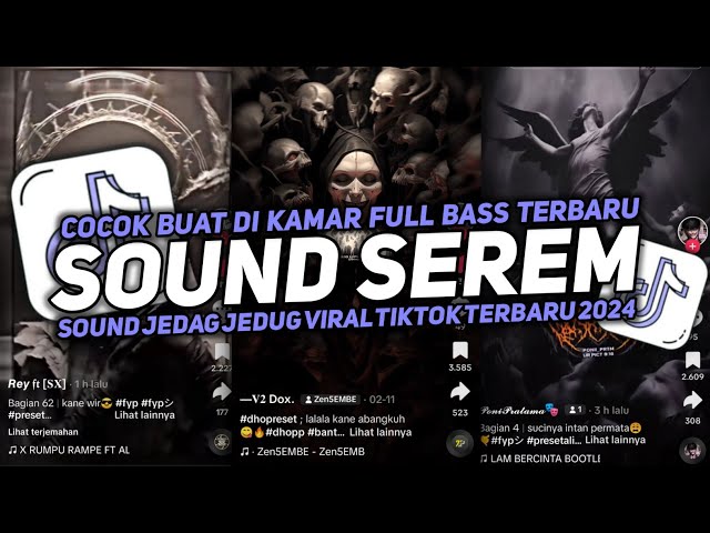 DJ SOUND JJ SEREM V7 FUL BAS KANE COCOK BUAT DI KAMAR MENGKANE JEDAGJEDUG VIRAL TIKTOK TERBARU 2024🎧 class=