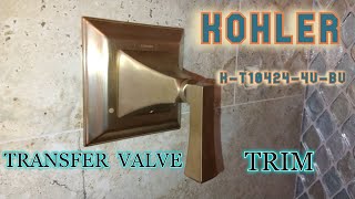 Kohler K-T10424-4V-BV | Memoirs Transfer Valve | TRIM Kohler K-T10424-4V-BV | Memoirs Transfer Valve | TRIM