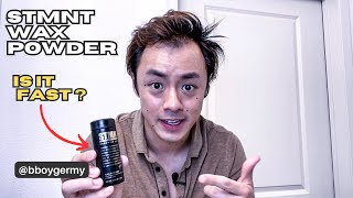 Speed Styling my Hair with STMNT Wax Powder