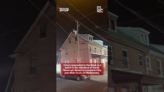 12 displaced after fire spreads to 2 Lancaster rowhomes