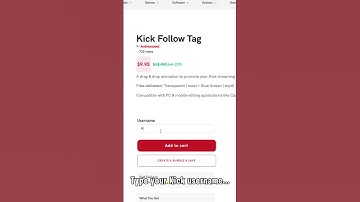 How To Use The KICK Follow Tag In Your Video - Tutorial