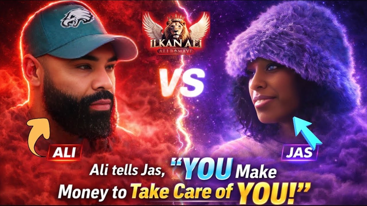 Ali tells Jas 👸🏾You Make Money To Take Care of You 🥊💨 @JasNoelle7 @UnkleRick 