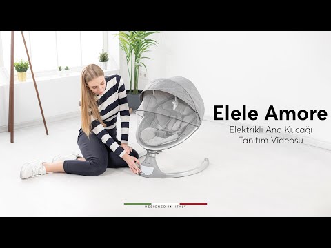 Elele Amore Elektrikli Otomatik Sallanan Ana Kucağı Tanıtım ve Kurulum Videosu- Ev Tipi Ana Kucağı