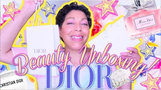 NEW DIOR BEAUTY UNBOXING! REFORMULATED Clean Beauty 🛍💖 Time to Celebrate DIOR Online in Canada!! 🌟🍁🥳