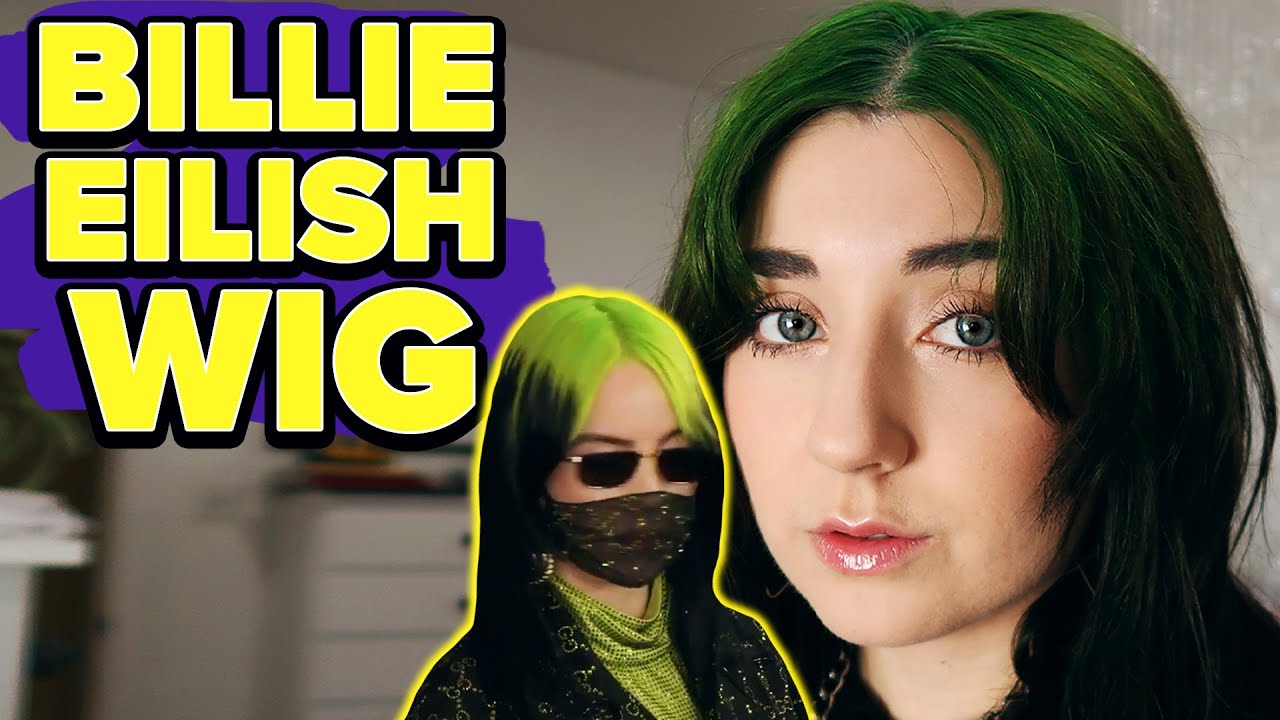 Billie Eilish Inspired Hair | Make My Wig With Me!