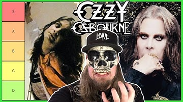 Ozzy Osbourne Albums Ranked Best To Worst (RIP)