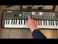 Innedu Tastiera per Pianoforte, 61 Tasti Pianoforte Elettronica con Leggio, Microfono, Funzione di R