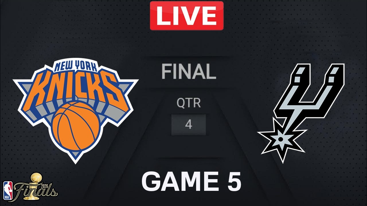 NBA LIVE! San Antonio Spurs vs New York Knicks Game 5 | June 14, 2026 NBA Finals LIVE