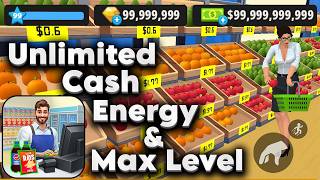 أحدث تهكير للعبة Supermarket Simulator 3D لعام 2026 | نقود وطاقة غير محدودة ومستوى 50 screenshot 1