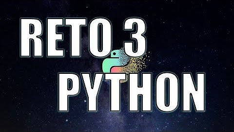 Monitoria Algoritmos y Programación | RETO 3 | Python