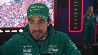 Information Fernando Alonso | Post-Race Interview | 2024 Chinese Grand Prix News
