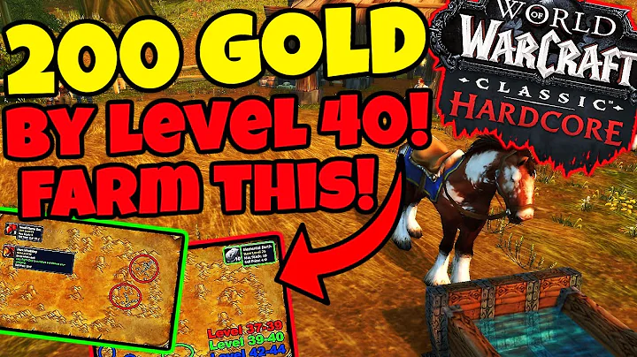 How To Make Gold From Level 30-40 in Classic WoW Hardcore