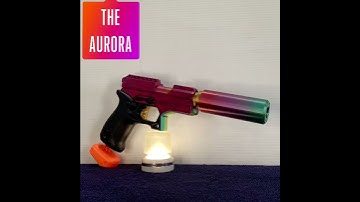 NERF MOD - XFKOS The AURORA & The EXCALIBUR!  #shorts #nerf #nerfmod #blasters