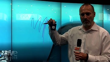 DSE 2015: MultiTaction Details MultiTaction Curved iWall