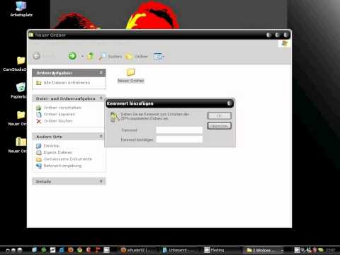 Video: So Legen Sie Ein Kennwort Für Einen Ordner In Windows XP An